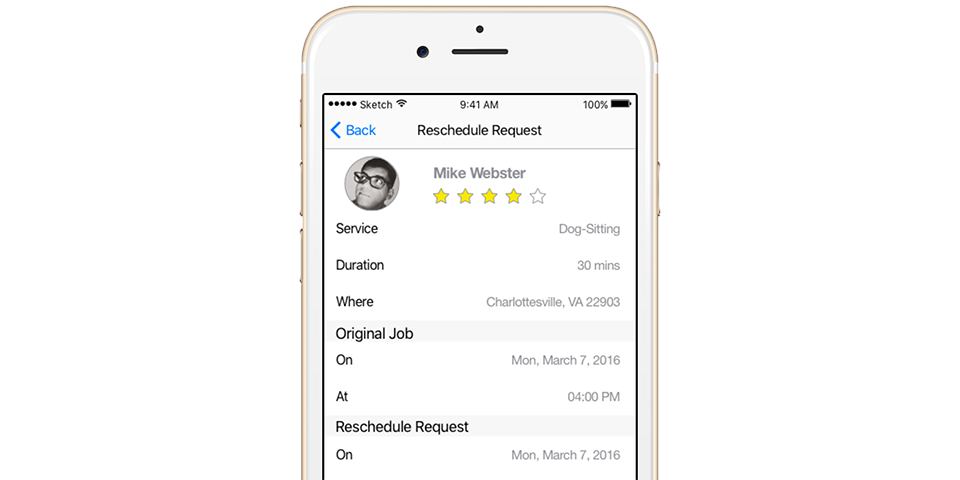 Scheduling App Thumbnail
